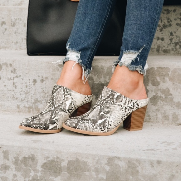 😍restock Snake skin mule - Picture 4 of 8